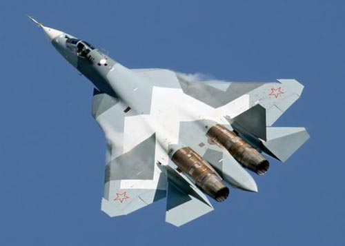 资料图:T-50战斗机 资料图:T-50战斗机