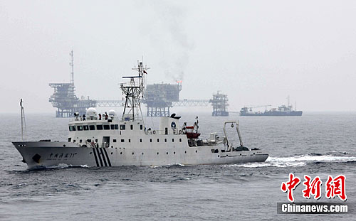 日媒称两艘中国海监船驶入钓鱼岛海域毗连区