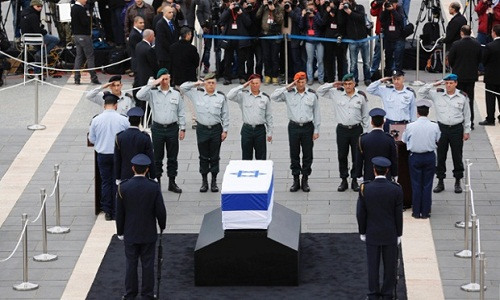 约20国政要代表出席沙龙追悼会以色列总统致辞