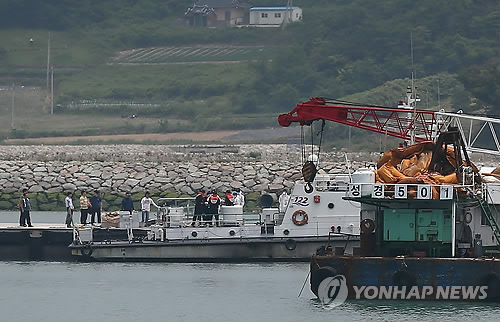 韩国沉船搜救进展缓慢搜救工作或将长期化(图)