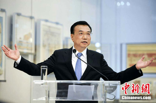 李克强引中希先哲名言谈两国合作